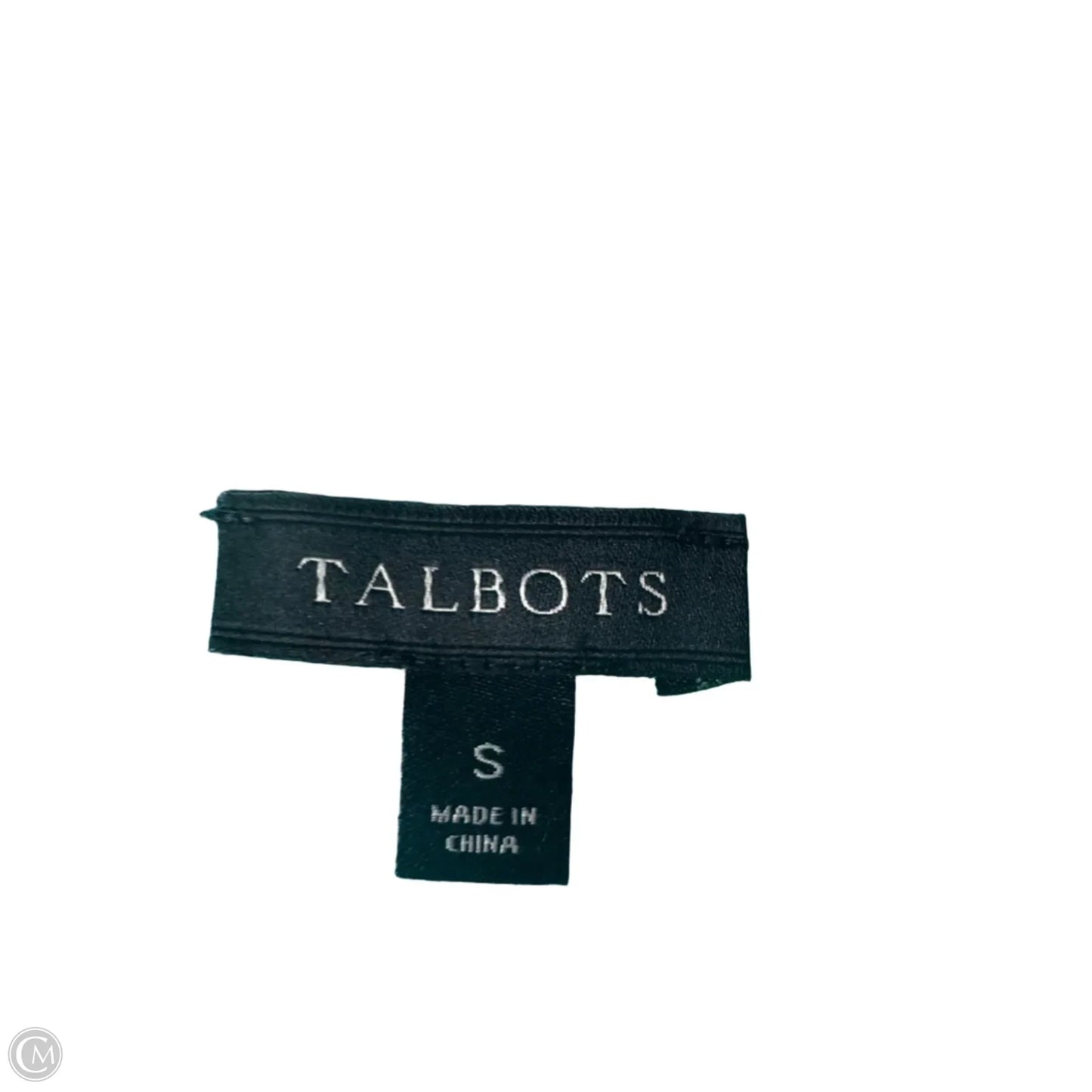 Vest Sweater By Talbots In Teal, Size: S