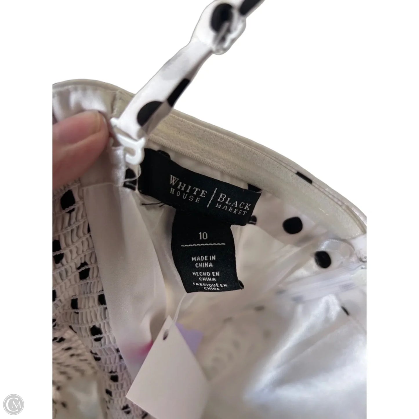 Dress Party Short By White House Black Market In Black & White, Size: M