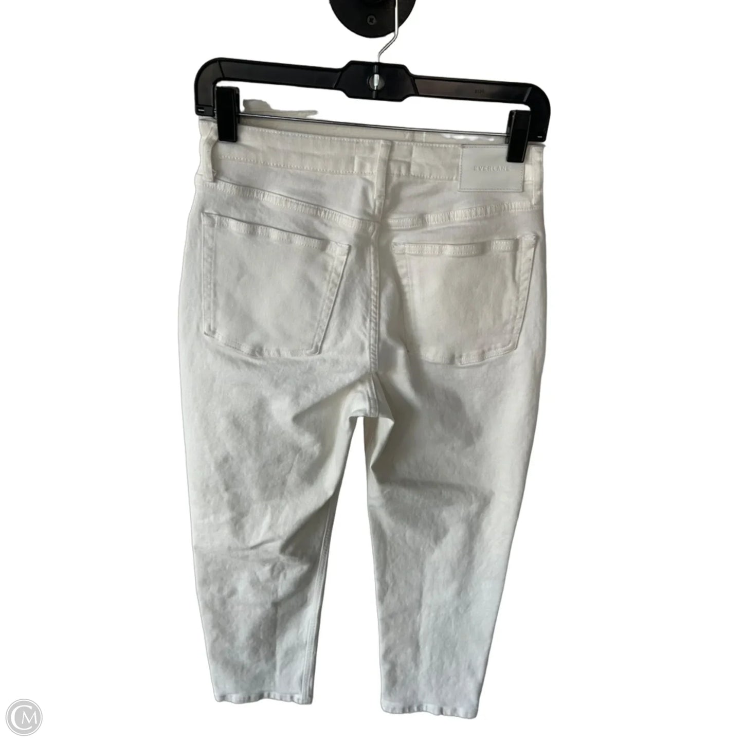 Jeans Straight By Everlane In White Denim, Size: 4