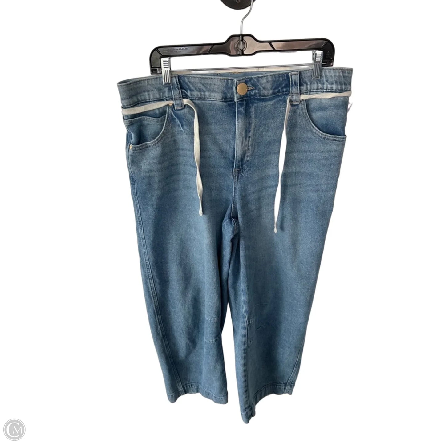 Jeans Straight By Democracy In Blue Denim, Size: 12