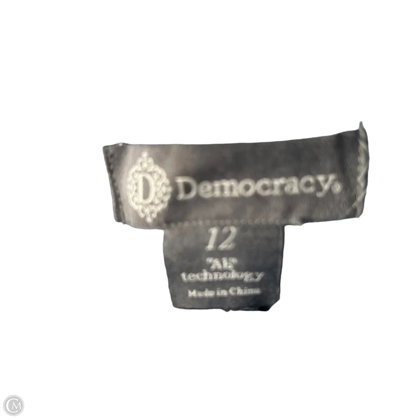 Jeans Straight By Democracy In Blue Denim, Size: 12