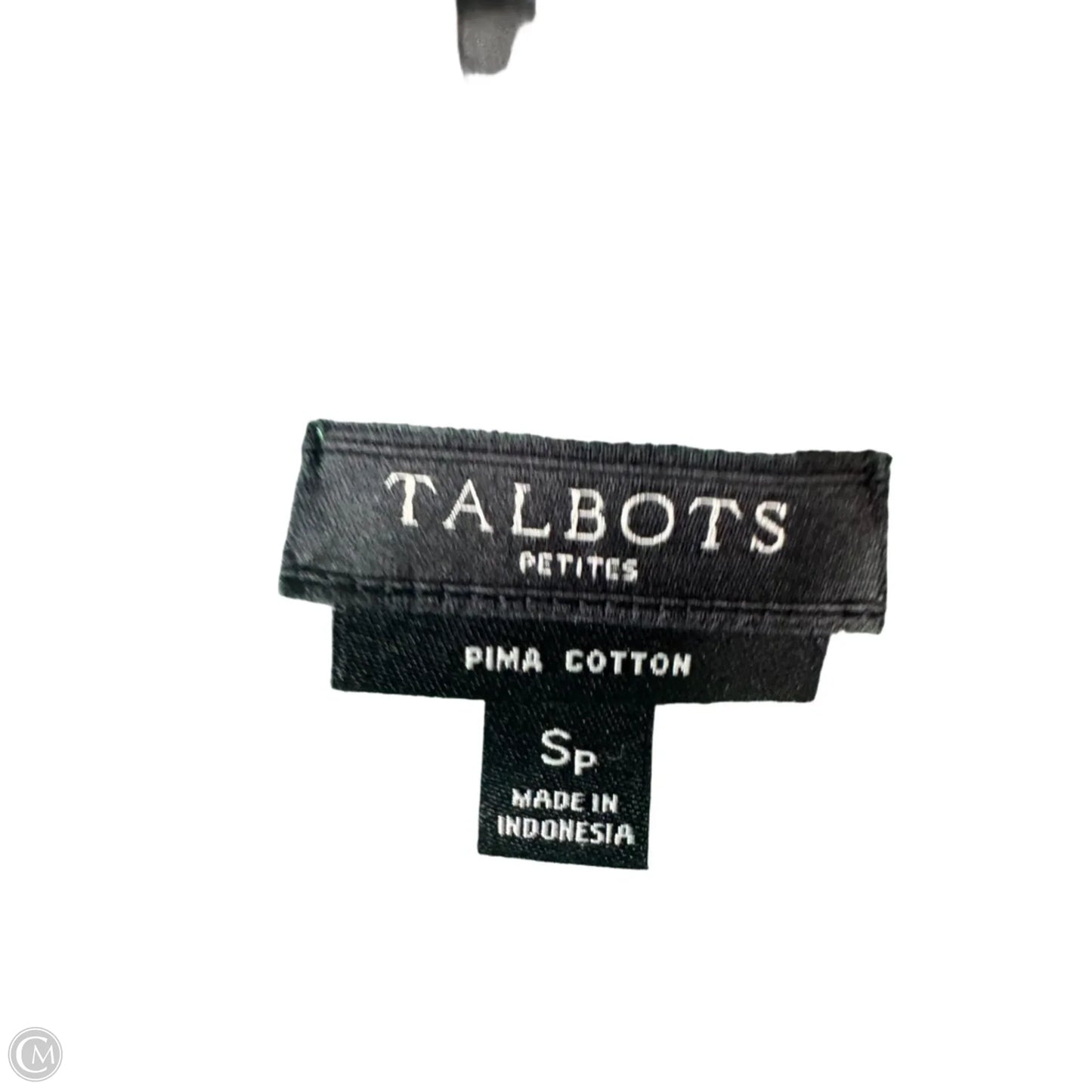 Sweater Cardigan By Talbots In Green, Size: Sp