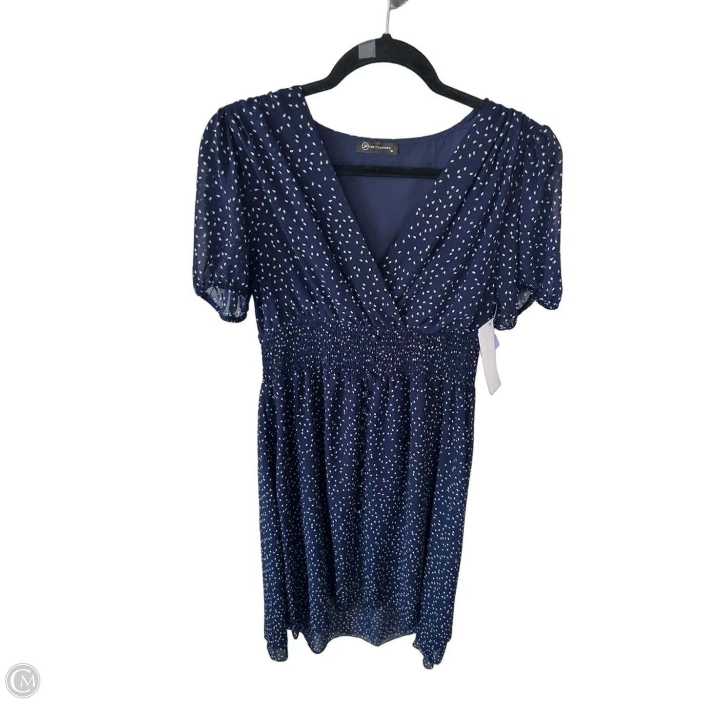 Dress Work By Prettygarden In Blue & White, Size: M