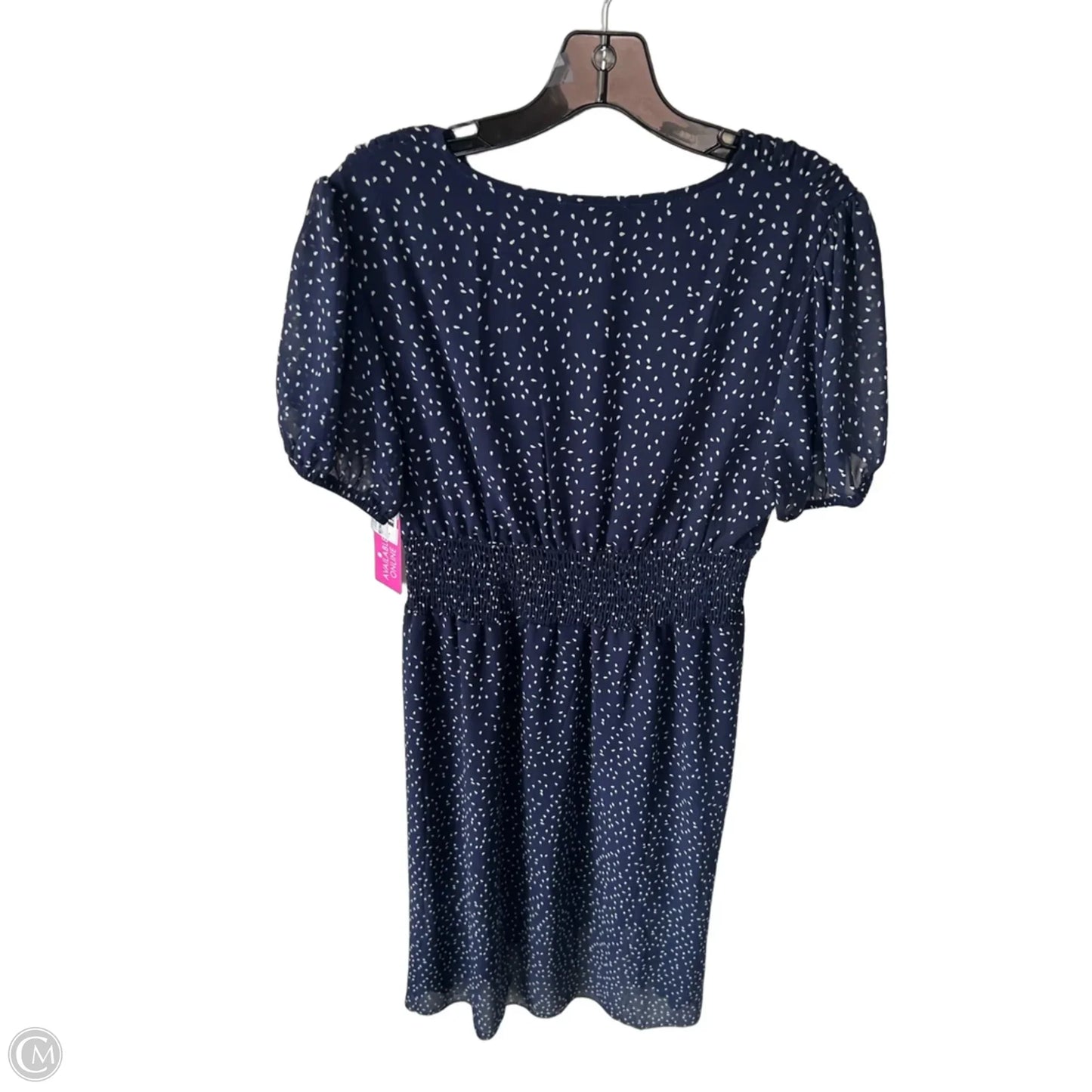Dress Work By Prettygarden In Blue & White, Size: M