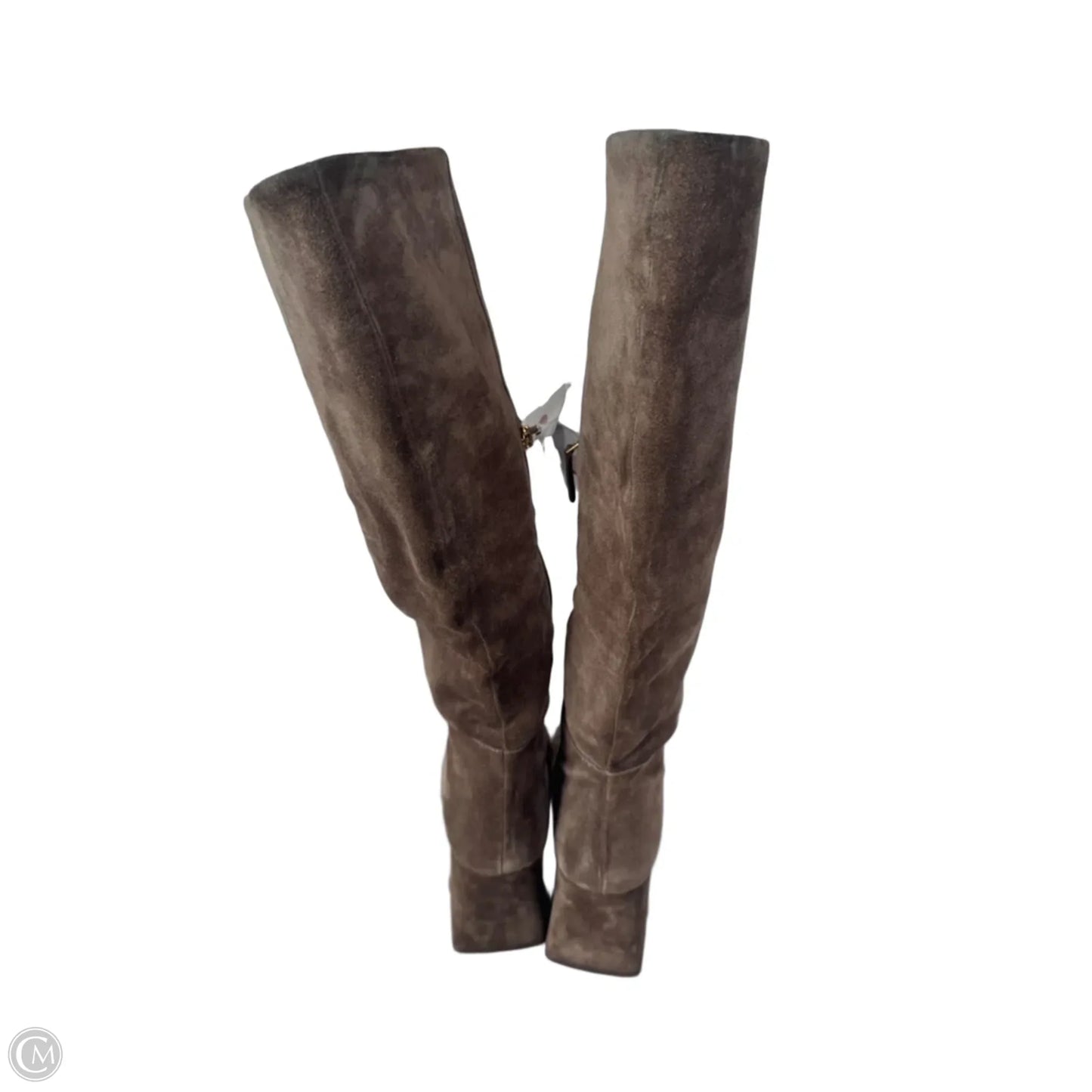 Boots Designer By Tory Burch In Brown, Size: 7.5