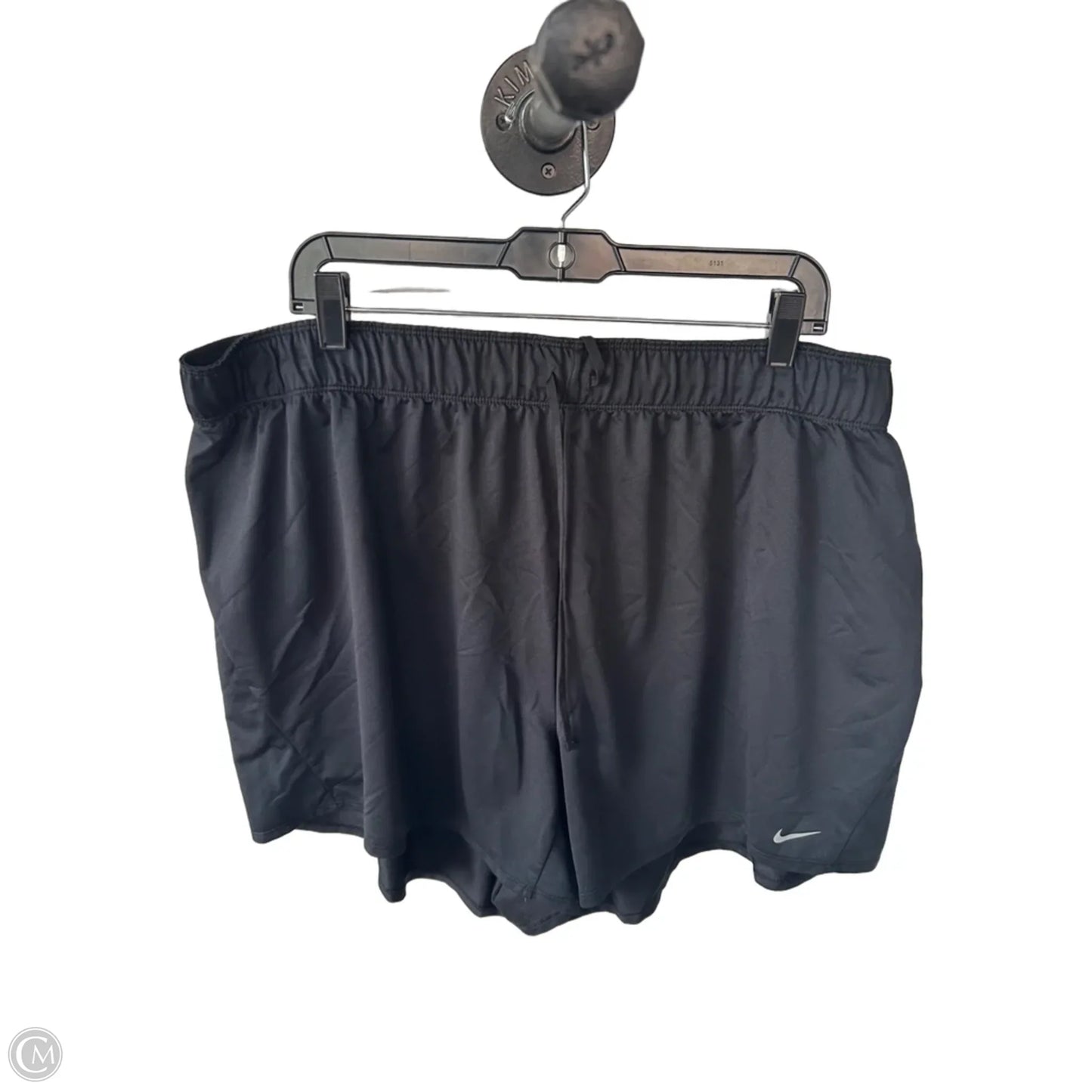 Athletic Shorts By Nike In Black, Size: 20