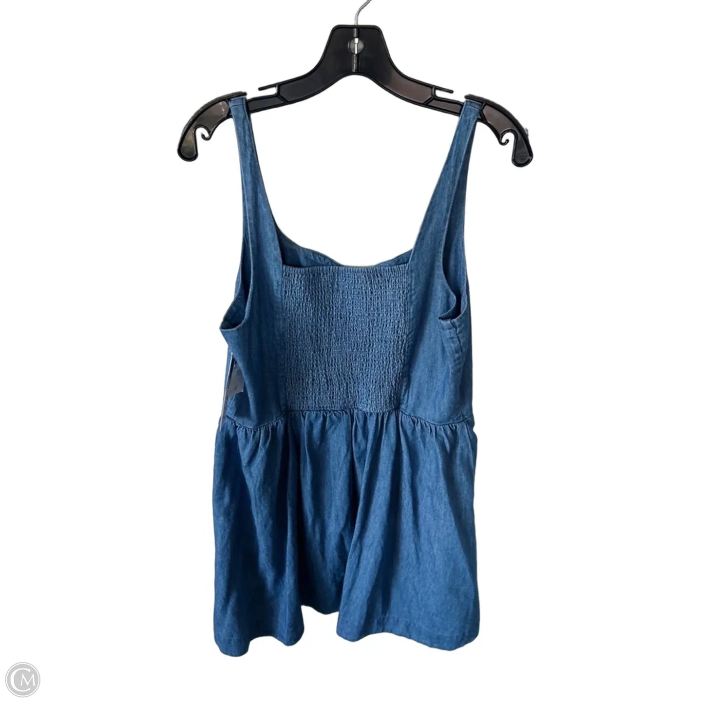Dress Casual Short By Old Navy In Blue Denim, Size: L