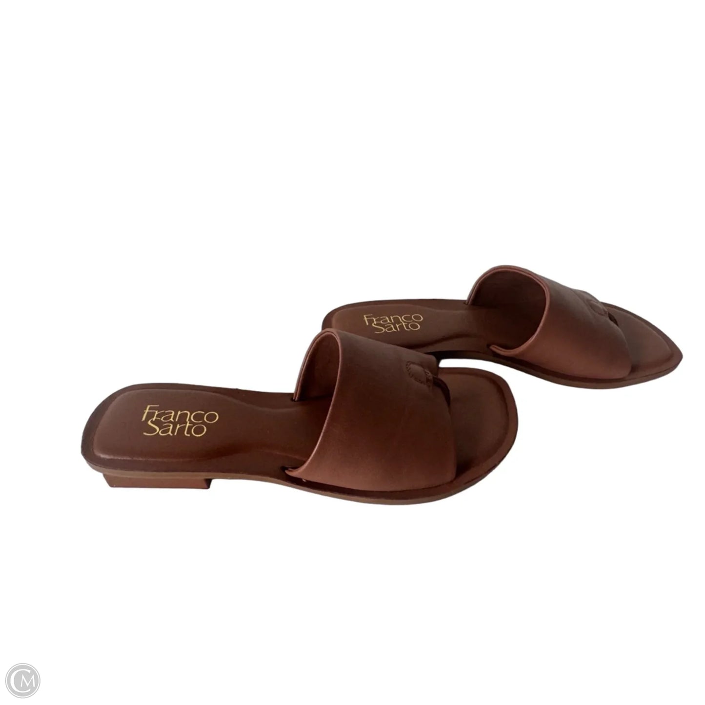 Sandals Flats By Franco Sarto In Brown, Size: 7.5