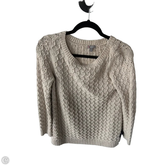 Sweater By Talbots In Tan, Size: Xs