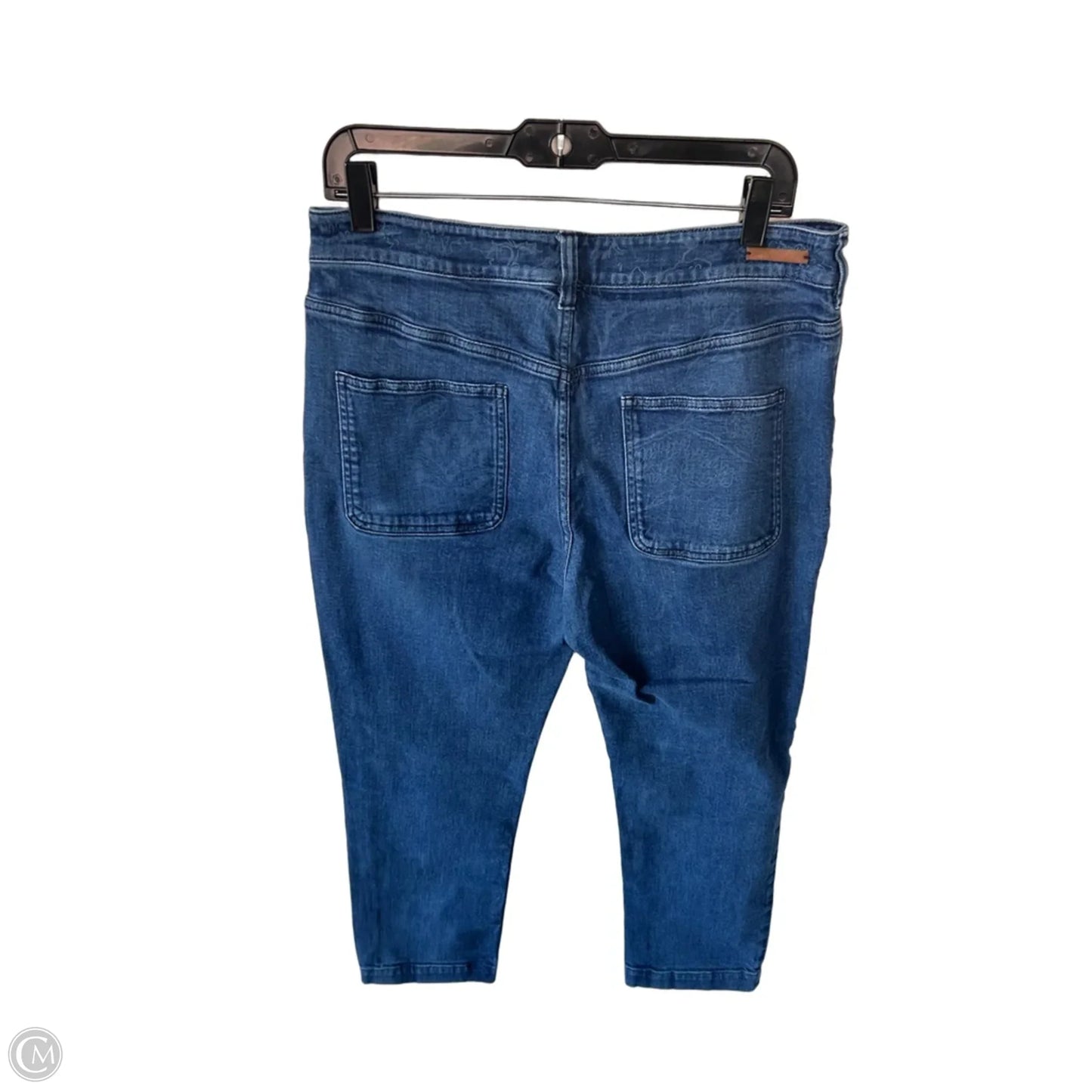 Jeans Straight By Pilcro In Blue Denim, Size: 12