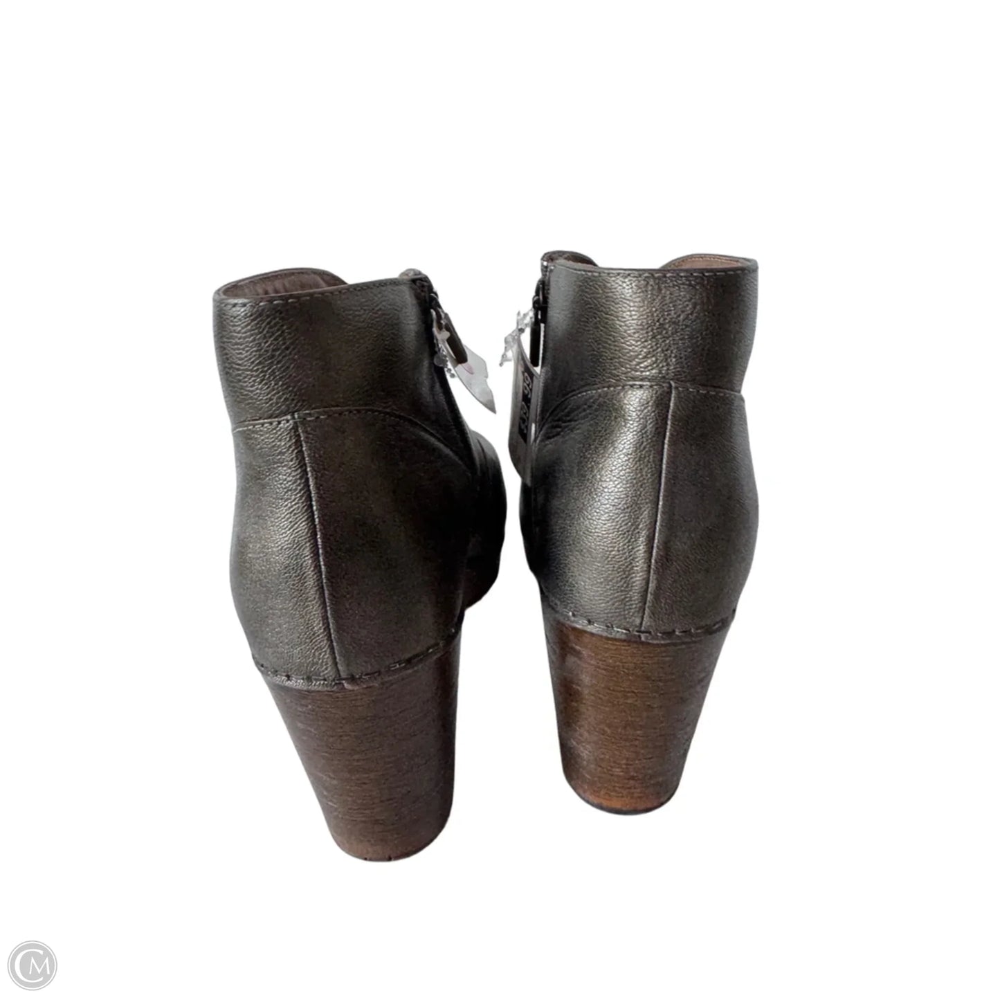 Sandals Heels Block By Dansko In Brown, Size: 9
