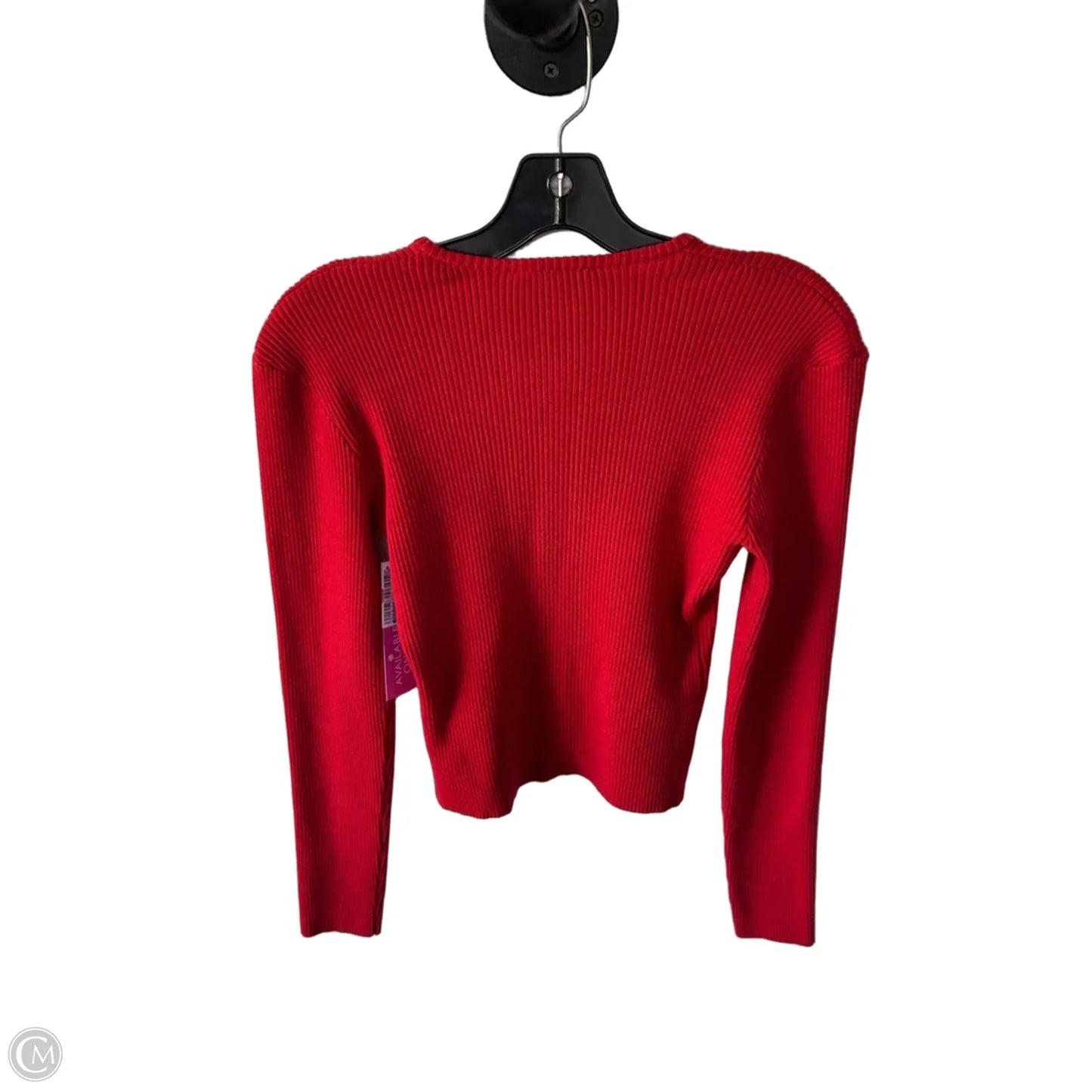 Sweater Cardigan By Princess Polly In Red, Size: M