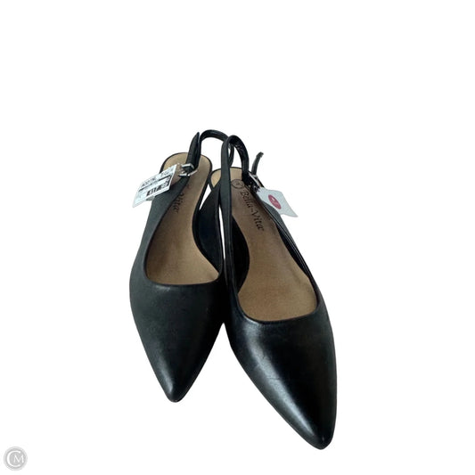 Shoes Heels Kitten By Clothes Mentor In Black, Size: 8