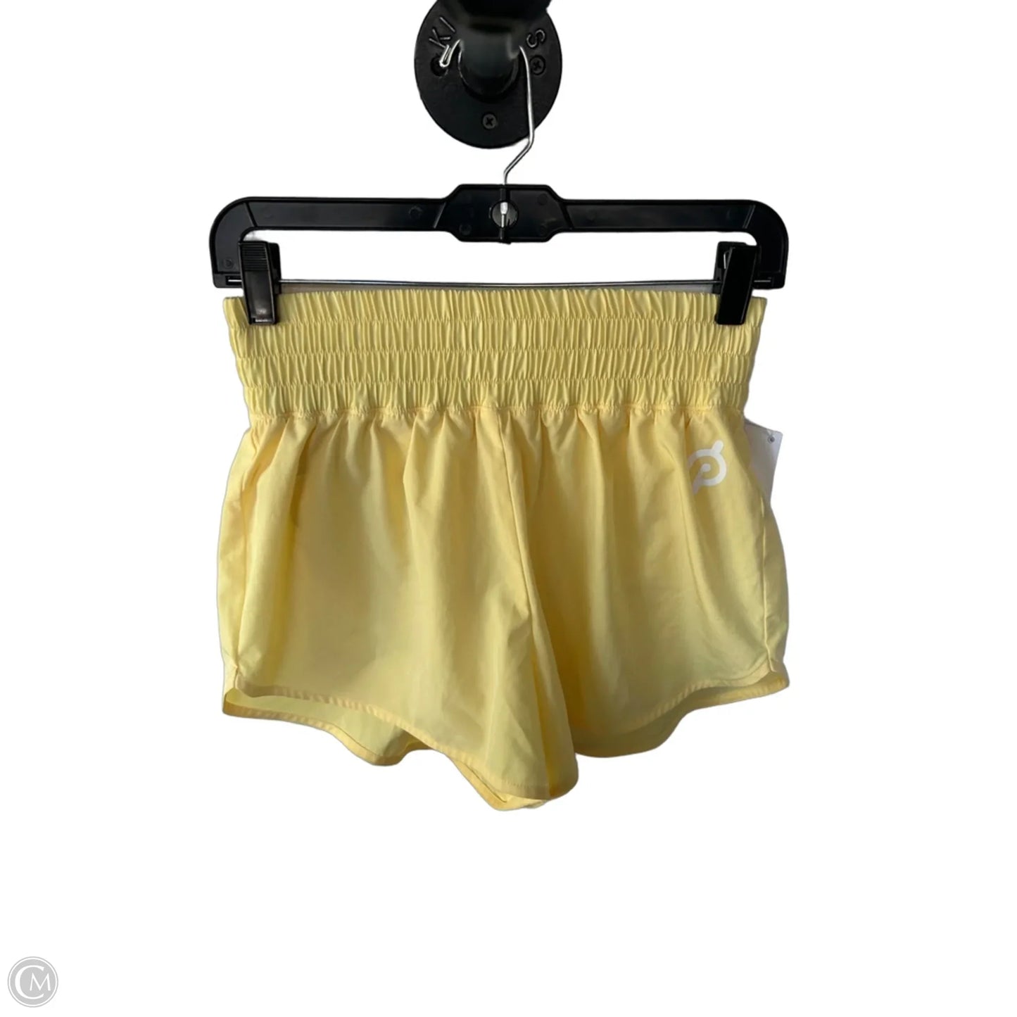 Athletic Shorts By Peloton In Yellow, Size: S