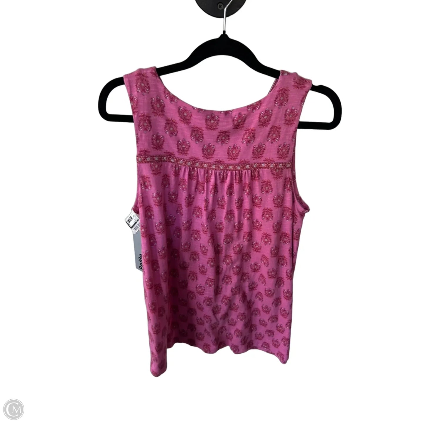 Top Sleeveless By J. Jill In Pink & Red, Size: Xsp
