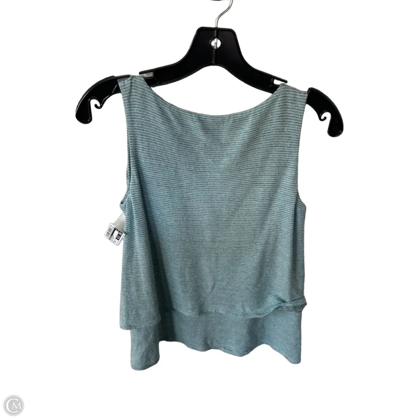 Top Sleeveless By Pure Jill In Green & Grey, Size: Xs