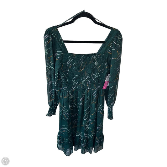 Dress Work By Nine West In Green & White, Size: M