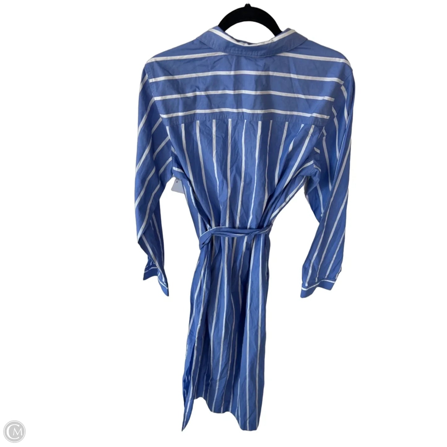 Dress Casual Maxi By On 34th In Blue & White, Size: L