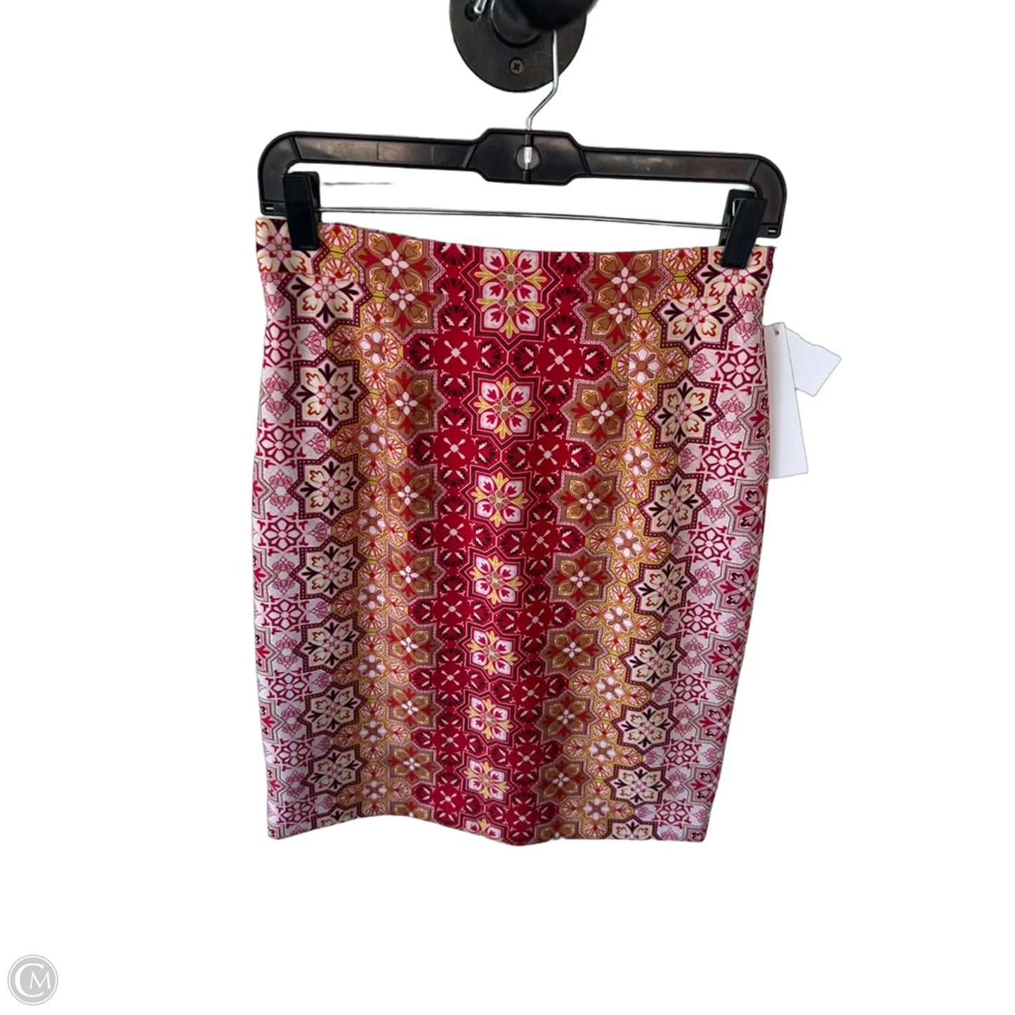 Skirt Mini & Short By Antonio Melani In Red & Yellow, Size: 4