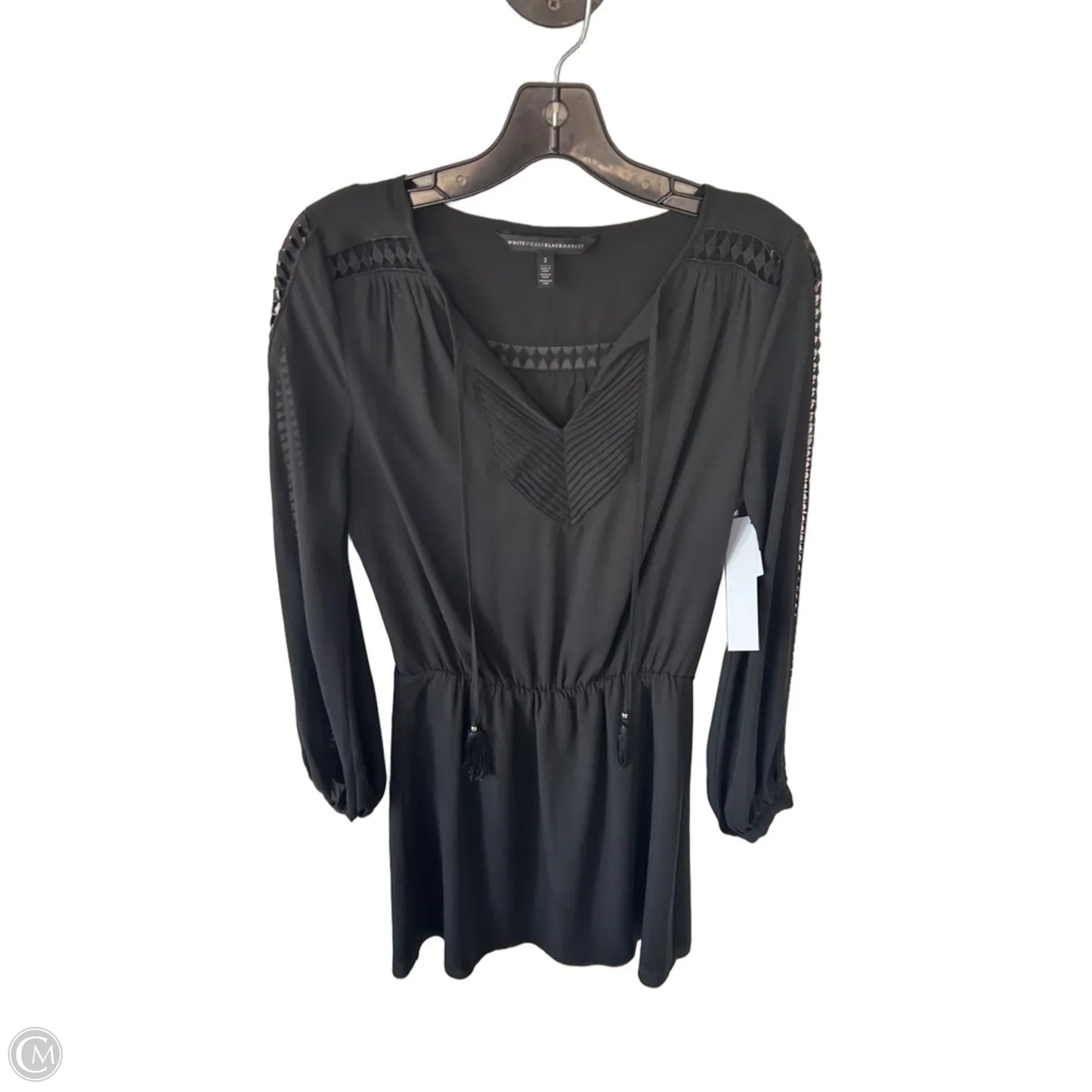 Dress Work By White House Black Market In Black, Size: Xs