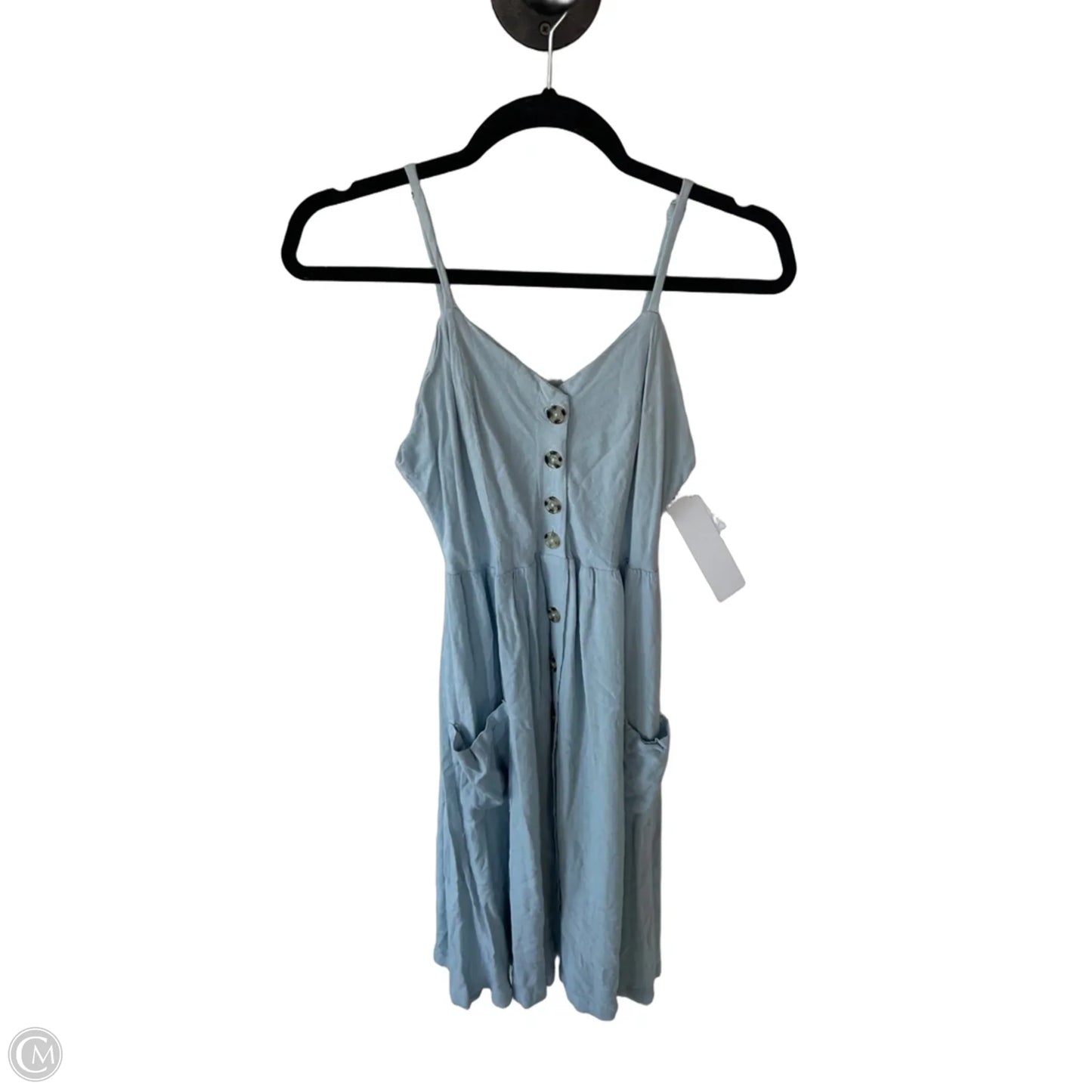Dress Casual Midi By Good Luck Gem In Blue, Size: L