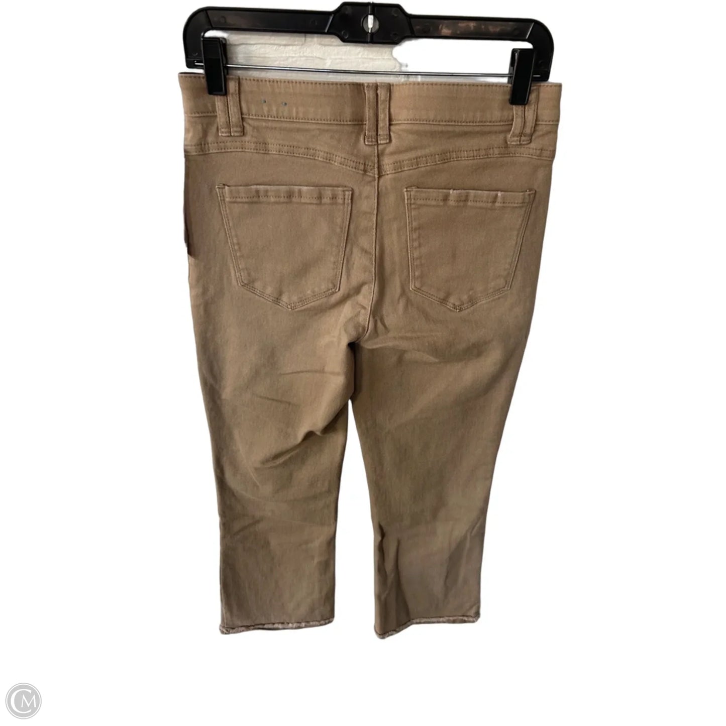 Jeans Straight By Wit & Wisdom In Brown Denim, Size: 6