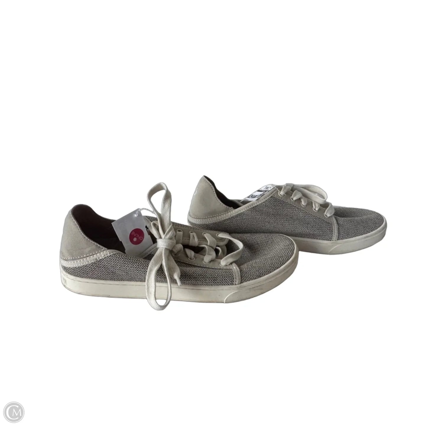 Shoes Sneakers By Olukai In Cream & Grey, Size: 9.5