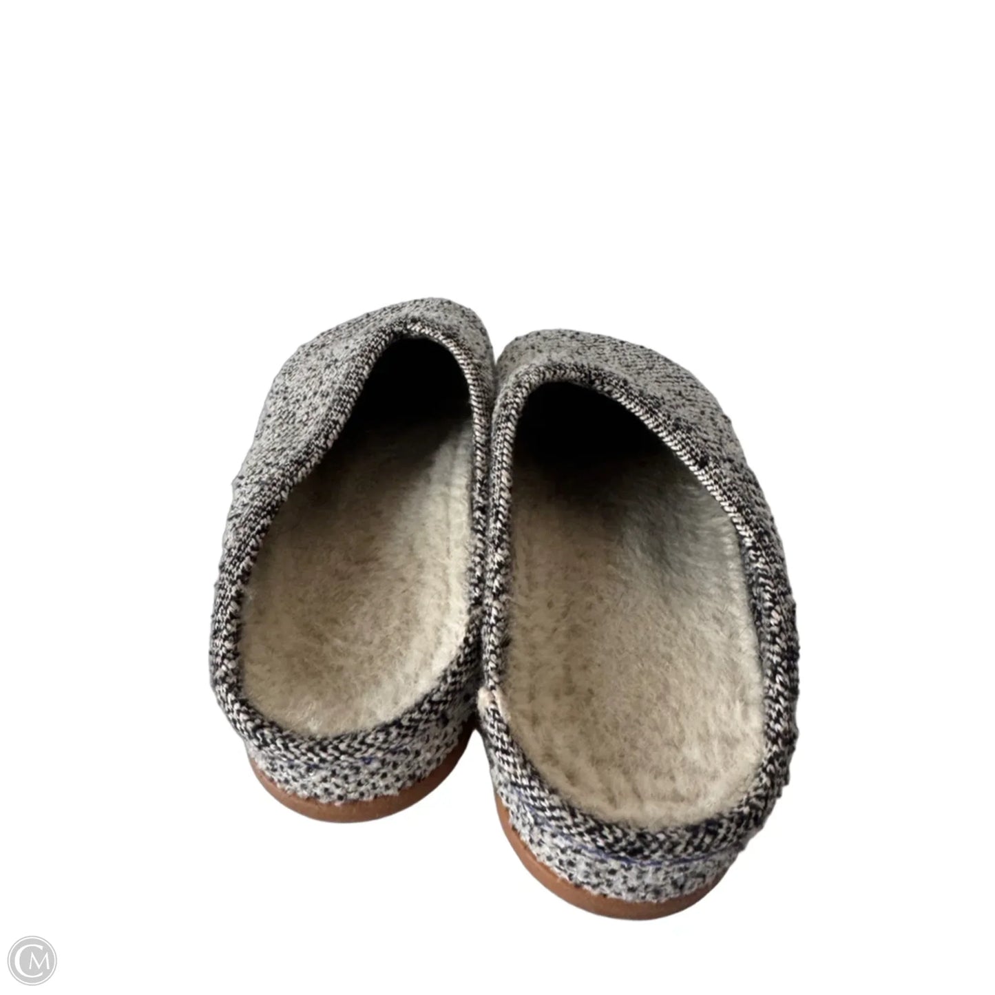 Shoes Flats By Rothys In Grey & Tan, Size: 8