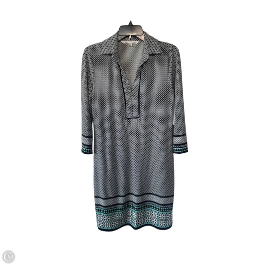 Dress Work By Max Studio In Blue & White, Size: S