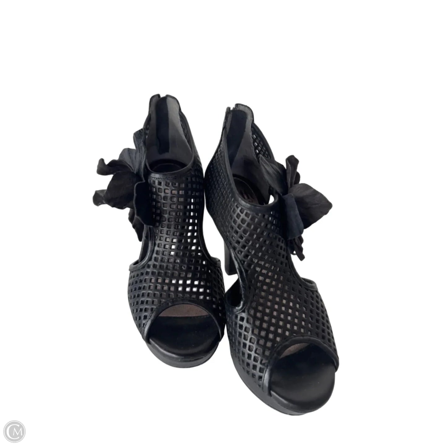 Sandals Heels Block By Sofft In Black, Size: 7