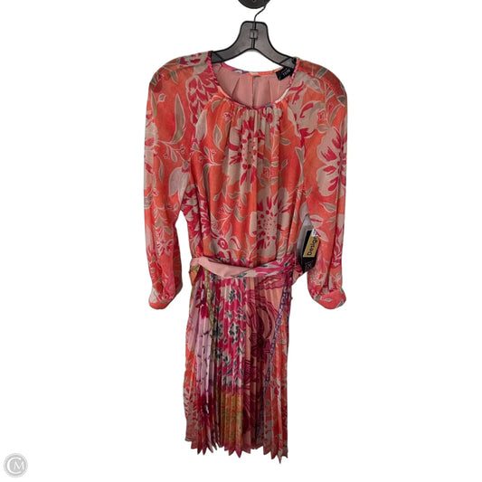 Dress Party Long By Cma In Orange & Tan, Size: L