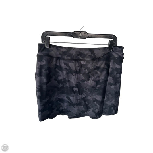 Athletic Skort By Clothes Mentor In Camouflage Print, Size: Xl