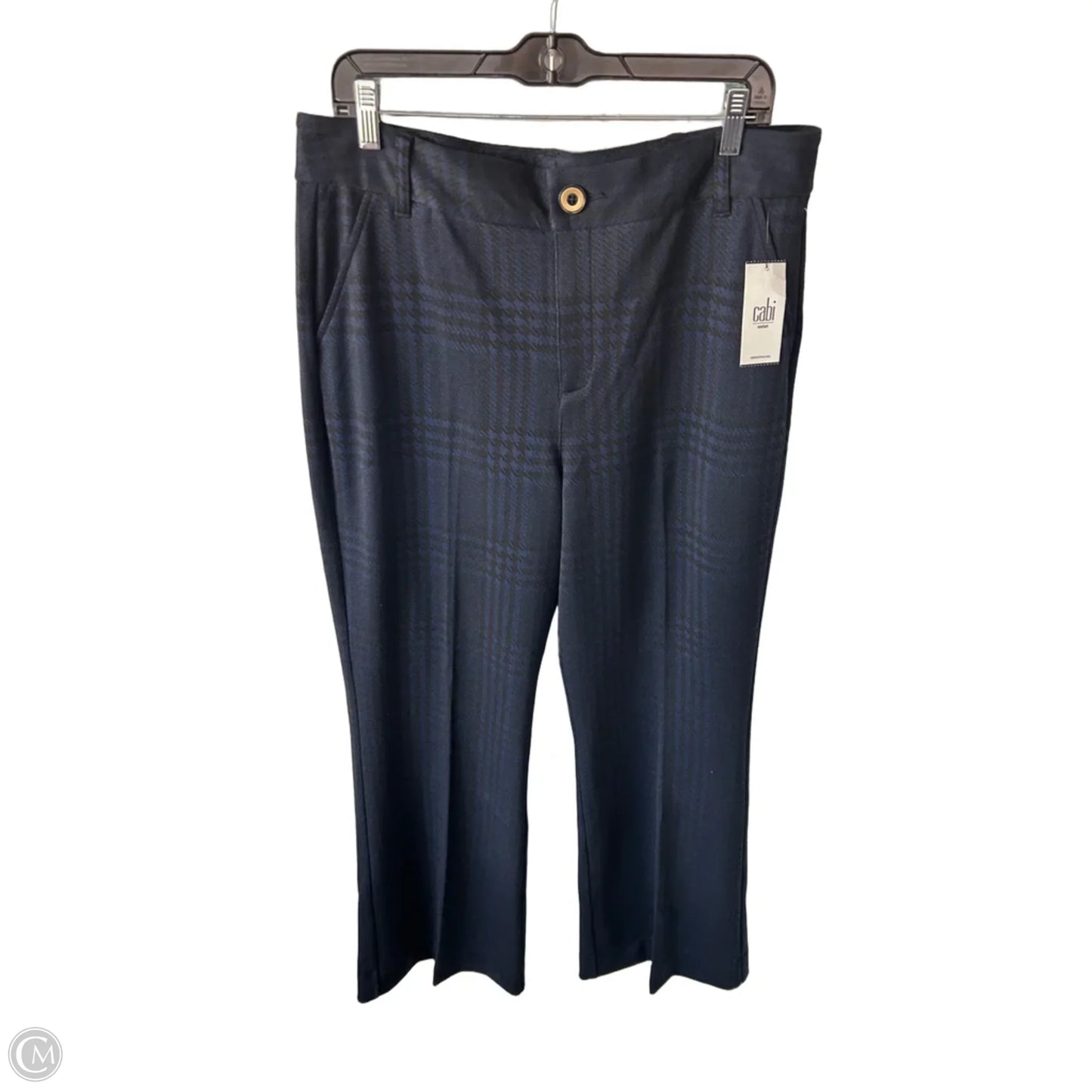 Pants Dress By Cabi In Black & Blue, Size: 14