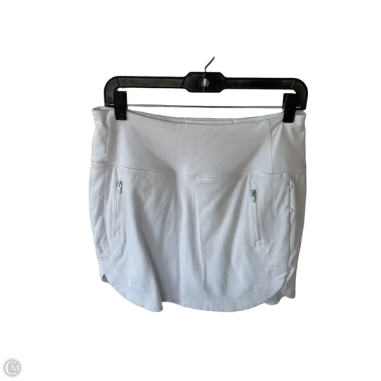 Athletic Skort By Athleta In White, Size: M