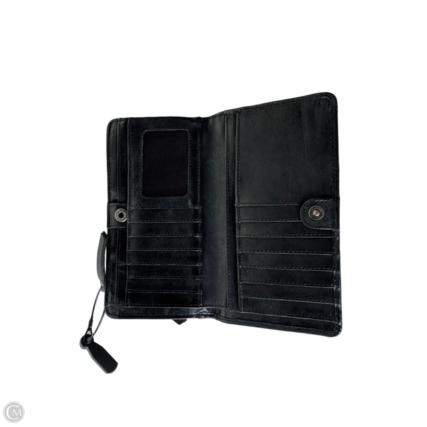 Wallet Leather By Cmc, Size: Large