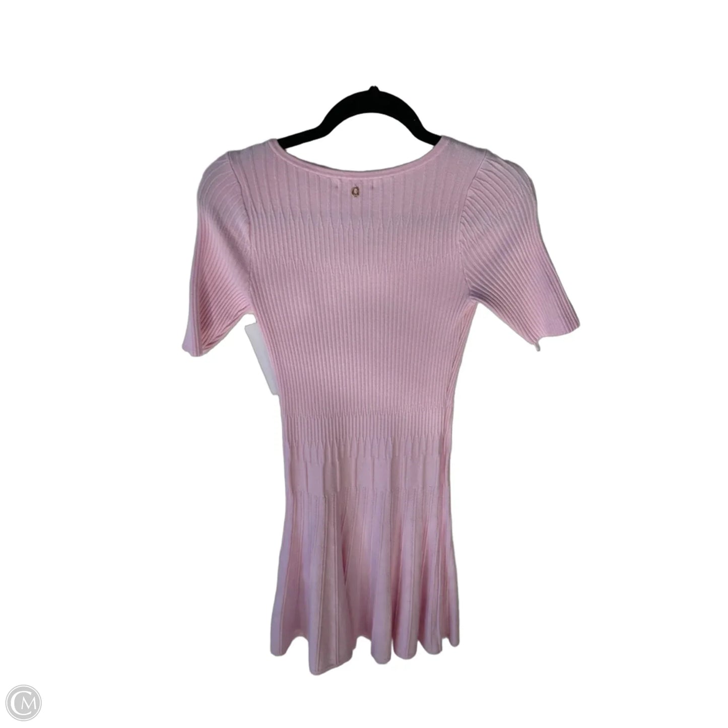Dress Sweater By Guess In Pink, Size: S