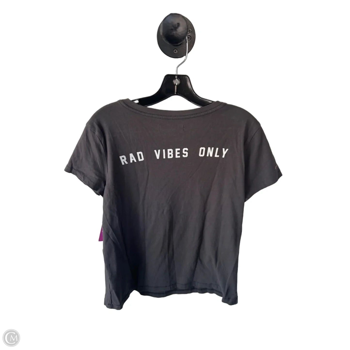 Top Short Sleeve Basic By Spiritual Gangster In Grey, Size: M