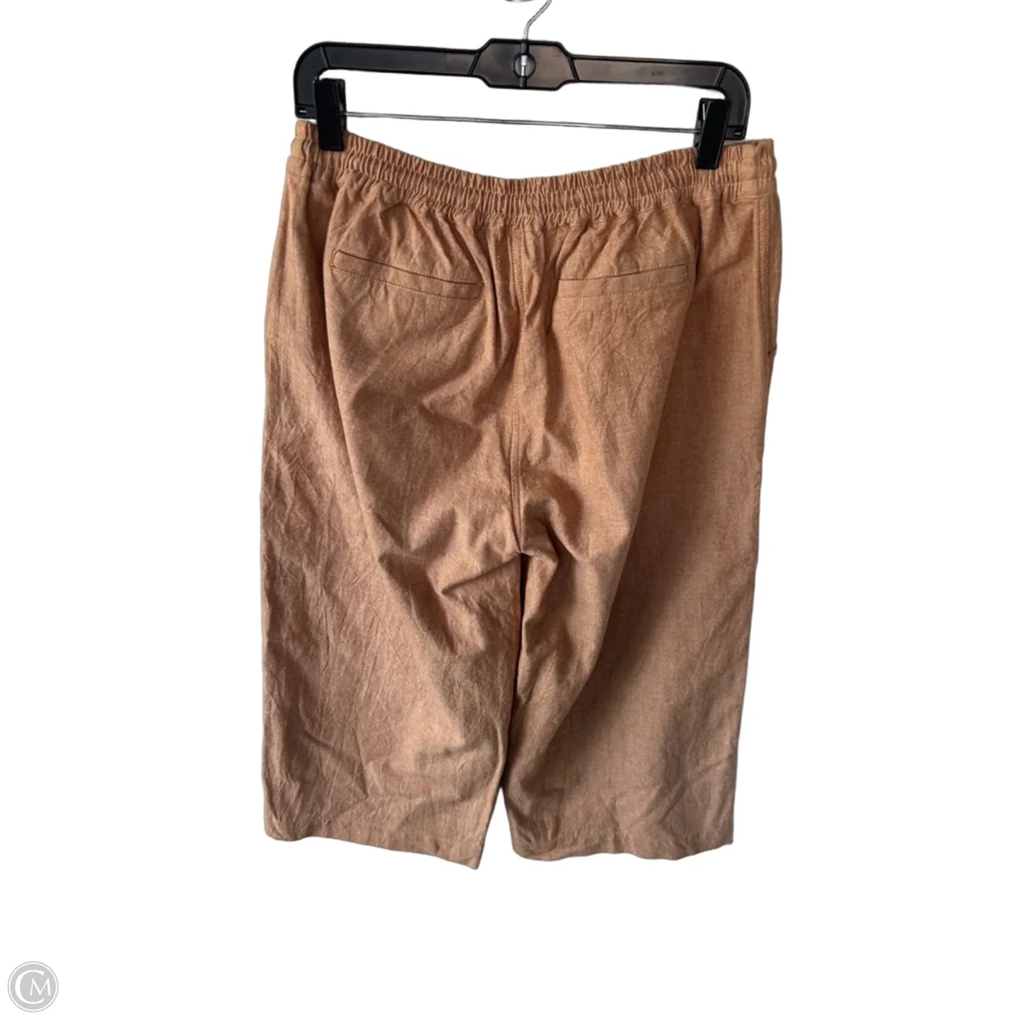 Pants Linen By Clothes Mentor In Orange & Tan, Size: L