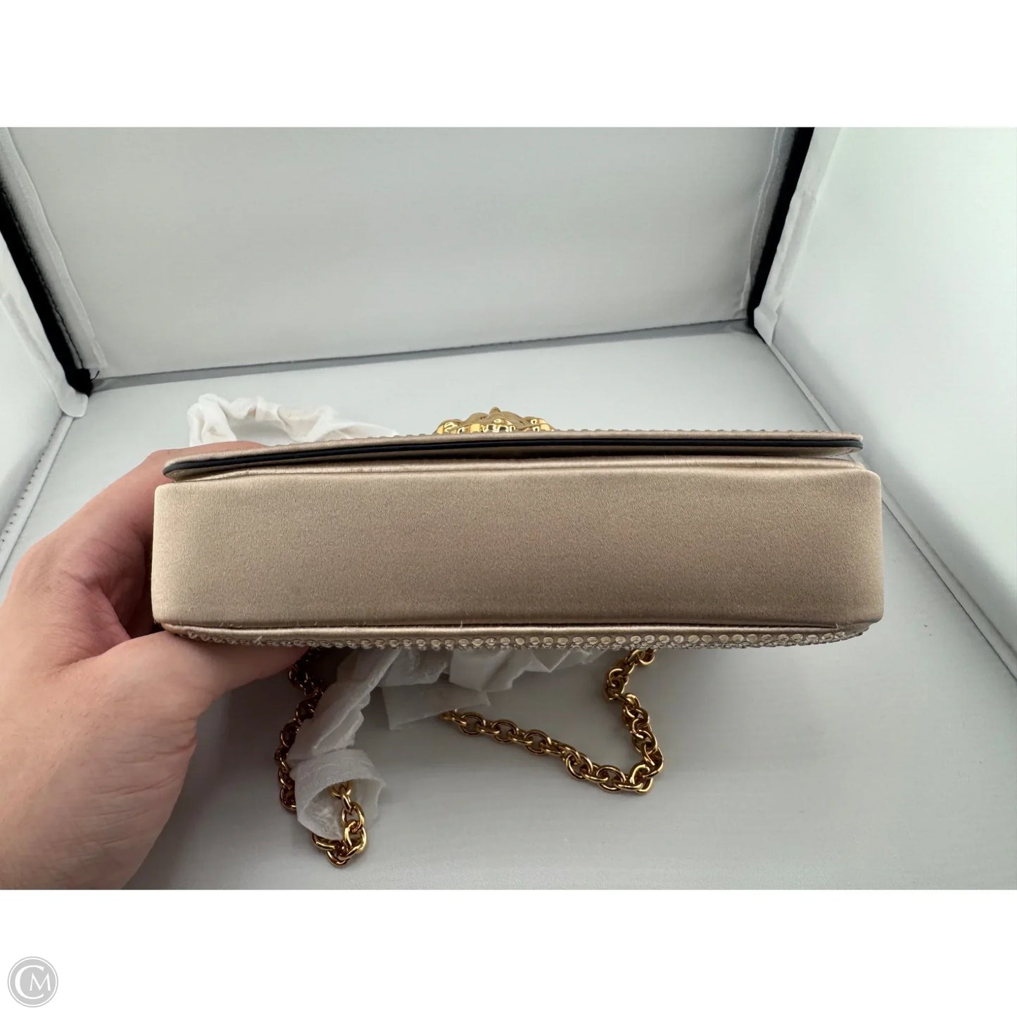 Crossbody Luxury Designer By Versace, Size: Small