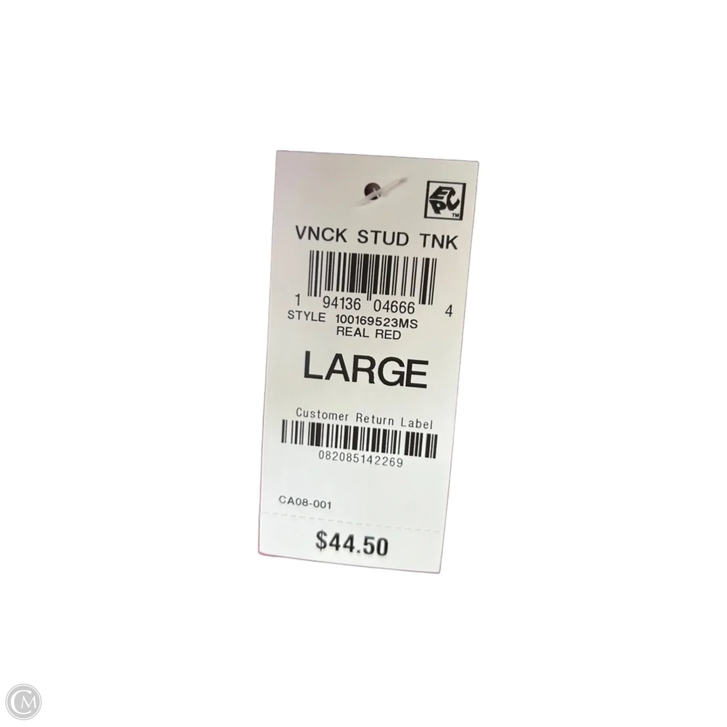 Blouse Sleeveless By Inc In Red, Size: L