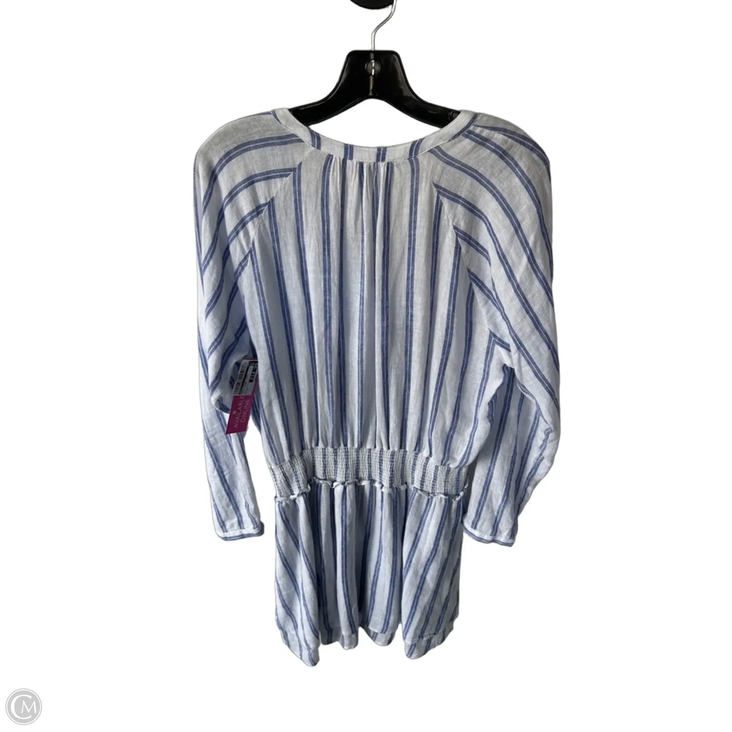 Dress Casual Short By Rails In Blue & White, Size: M