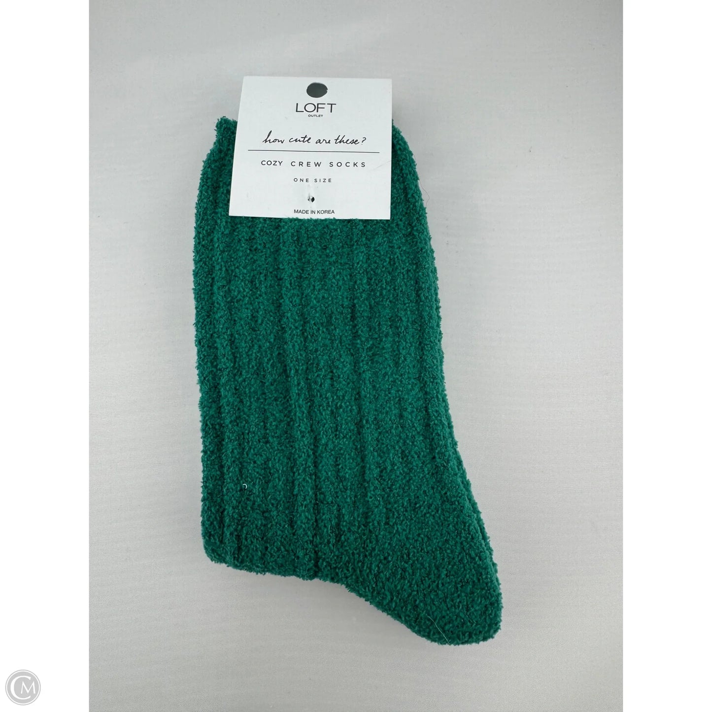 Socks By Loft In Green, Size: Osfm