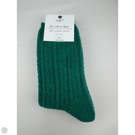 Socks By Loft In Green, Size: Osfm