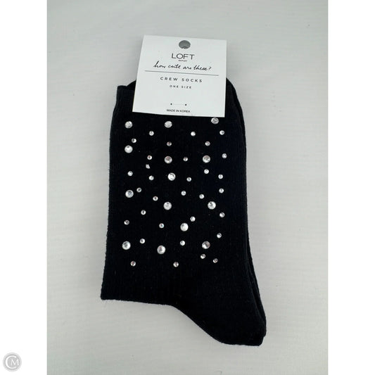 Socks By Loft In Black & White, Size: Osfm