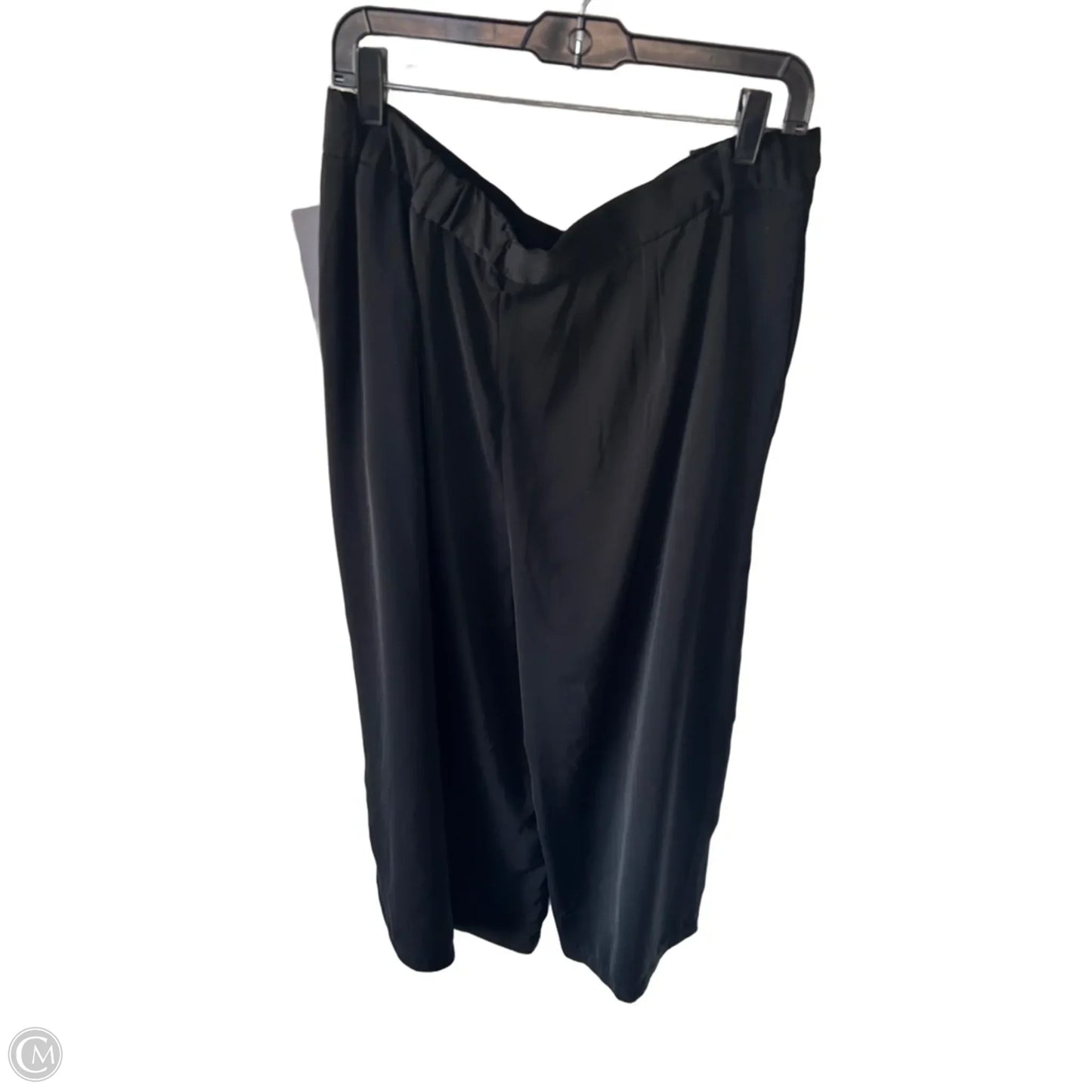 Pants Wide Leg By Clothes Mentor In Black, Size: Xl