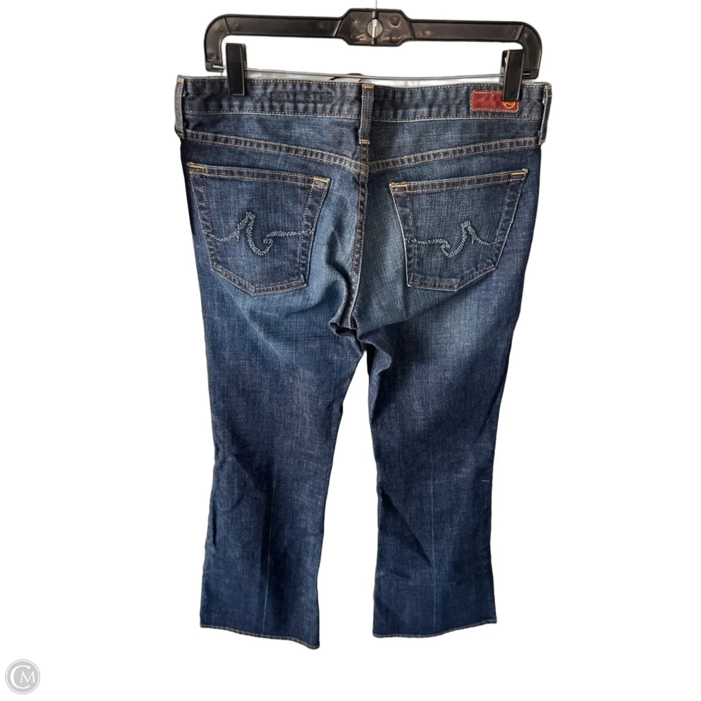 Jeans Boot Cut By Ag Jeans In Blue Denim, Size: 10
