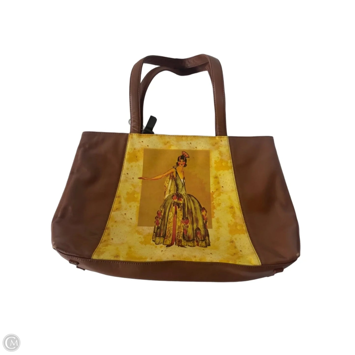 Tote Leather By Cmc, Size: Large