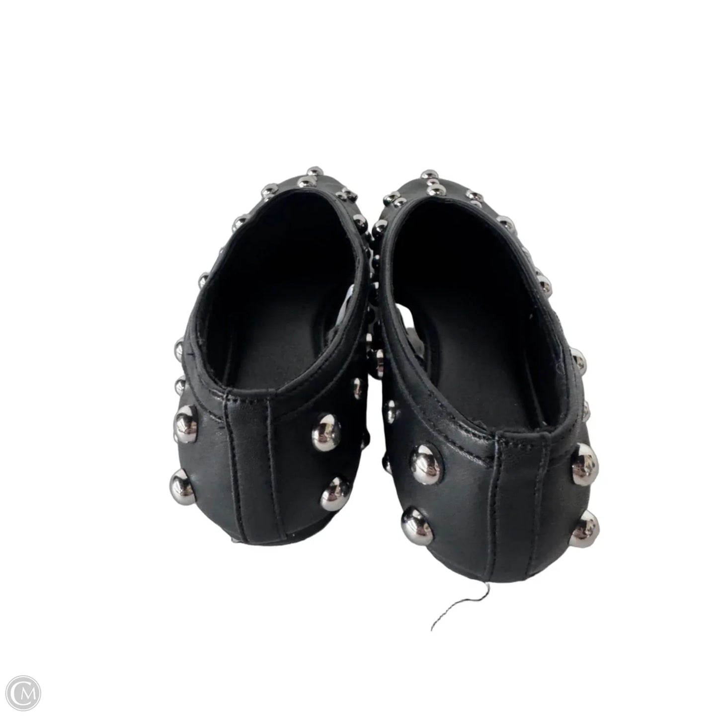 Shoes Flats By A New Day In Black & Silver, Size: 8