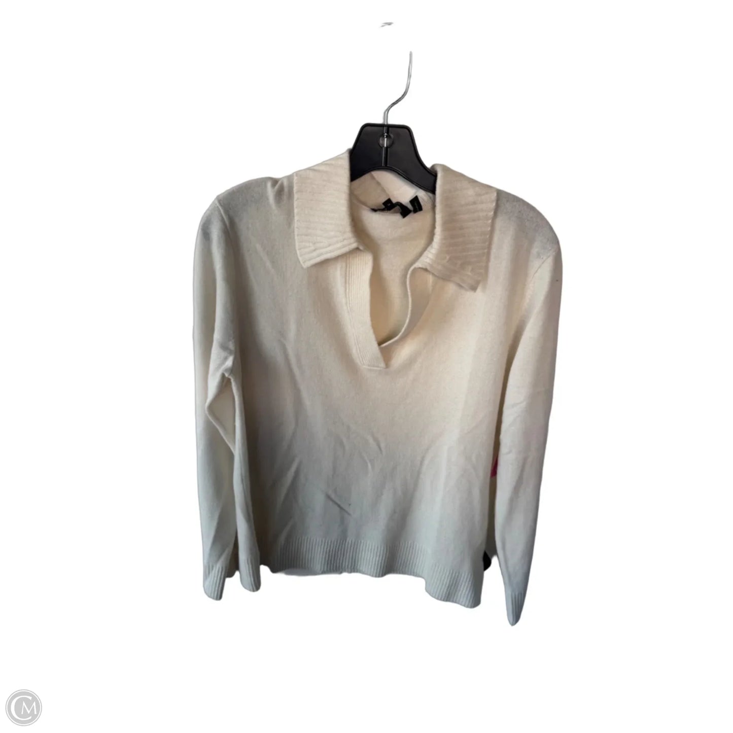 Sweater Cashmere By Theory In Cream, Size: M