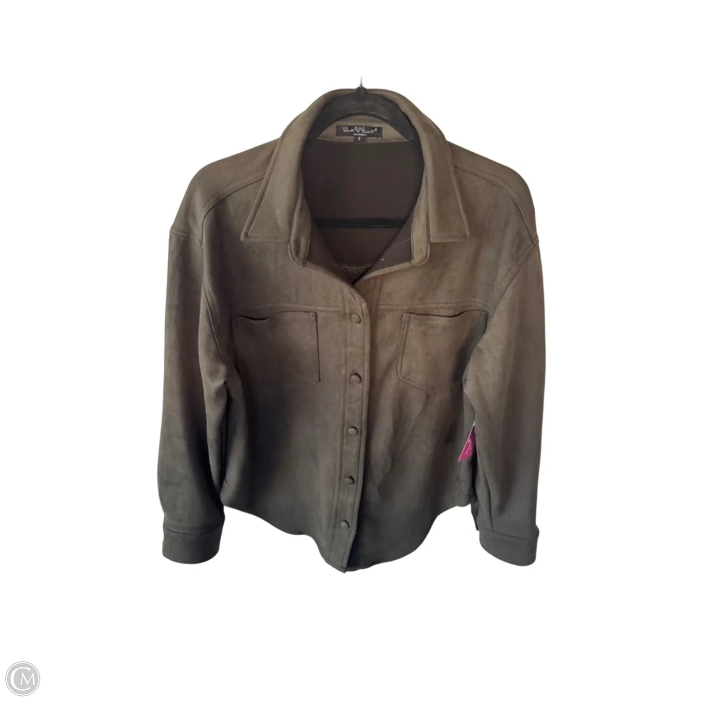 Jacket Shirt By Velvet Heart In Green, Size: S